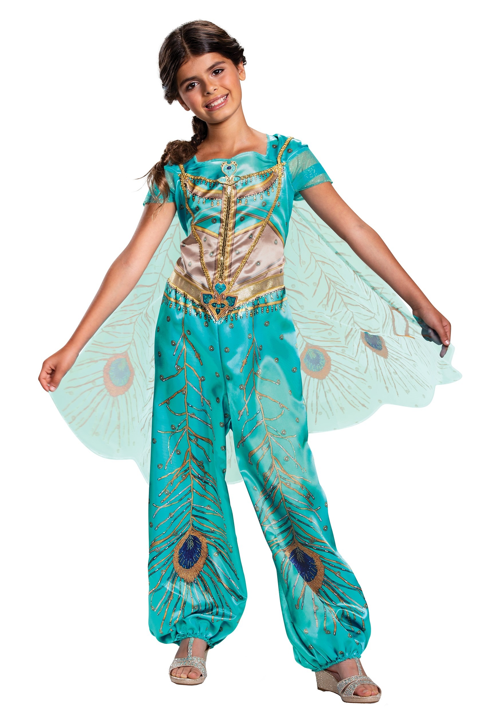 Disney Aladdin Live Action Girls Jasmine Classic Costume