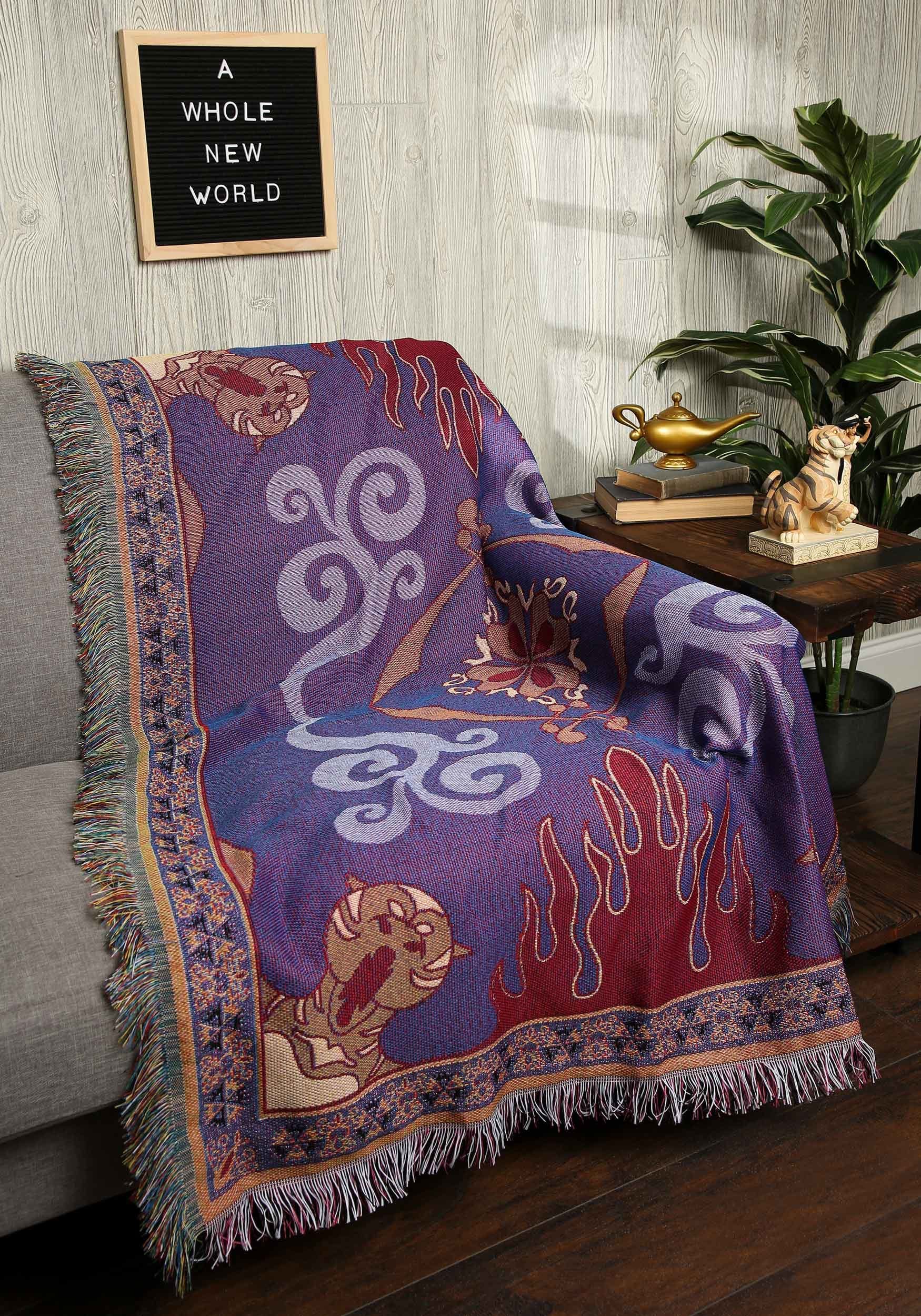Disney Aladdin Magic Carpet Tapestry Throw