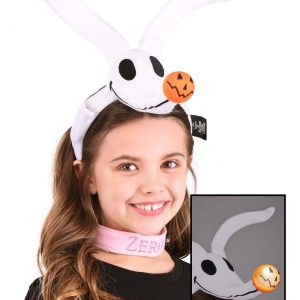 Disney Nightmare Before Christmas Zero Headband & Collar Set