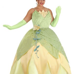 Disney Plus Size Princess and the Frog Tiana Deluxe Costume