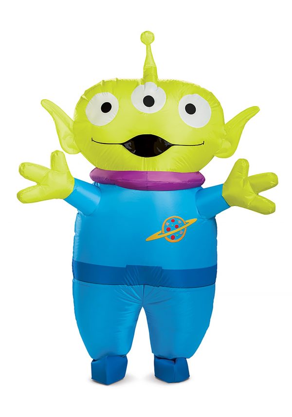 Disney Toy Story Adult Alien Inflatable Costume