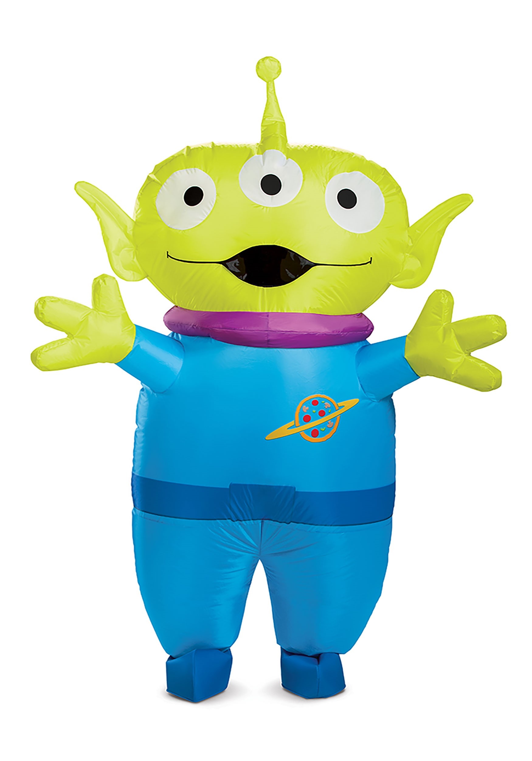 Disney Toy Story Adult Alien Inflatable Costume