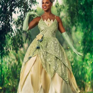 Disney Women's Princess and the Frog Deluxe Tiana Costume