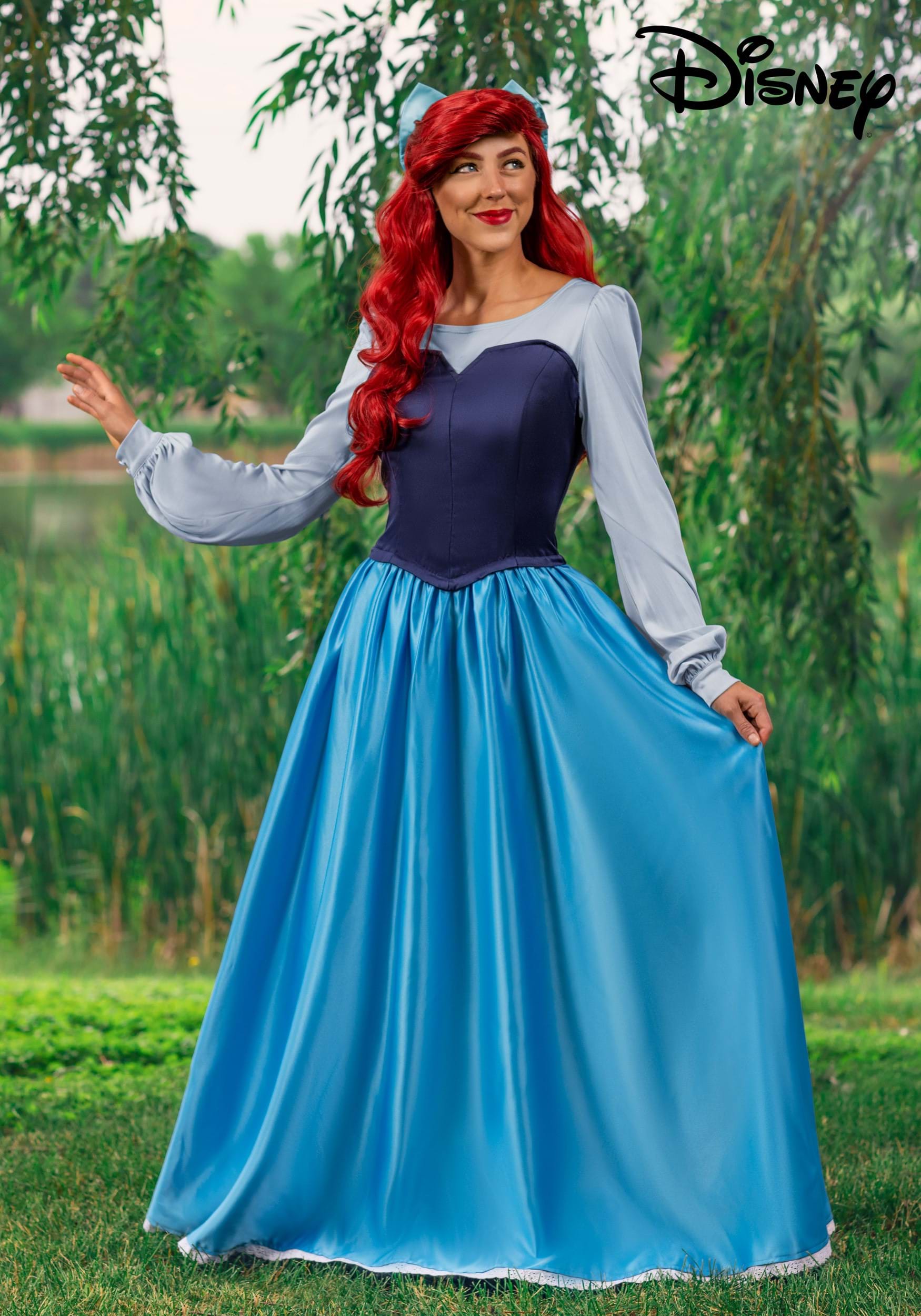Disney Women’s The Little Mermaid Ariel Blue Dress Costume
