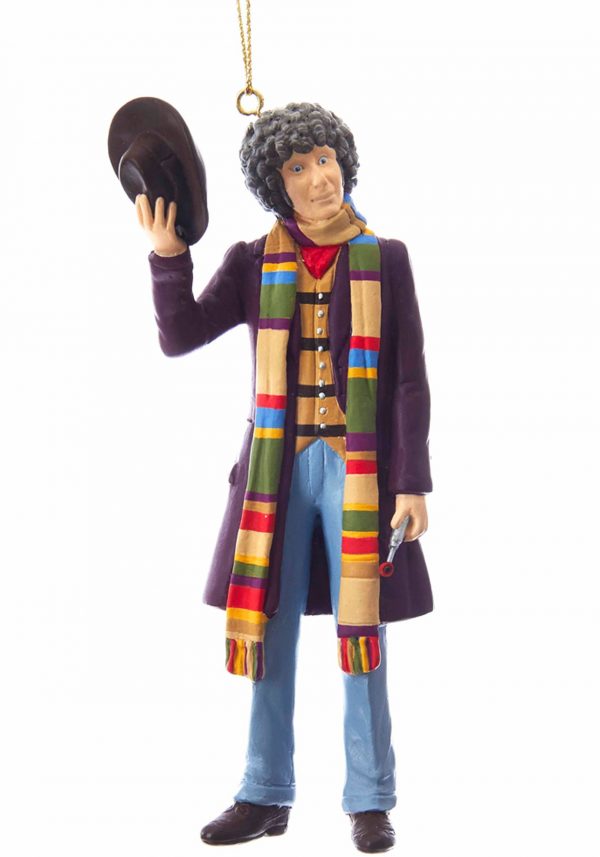 Doctor Who 4th Doctor 5" Tom Baker Ornament