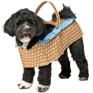 Doggie in a Basket Dog Costume