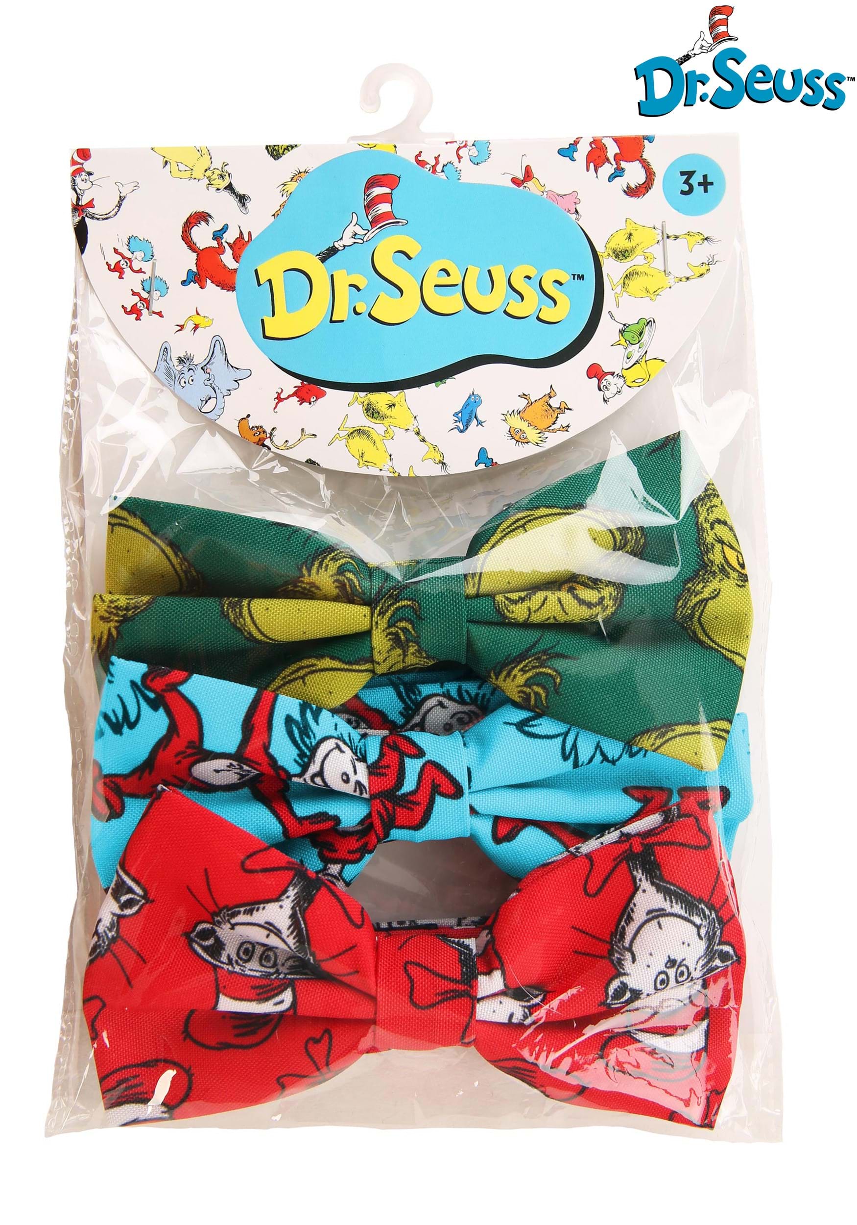 Dr. Seuss 3 Piece Bow Tie Set