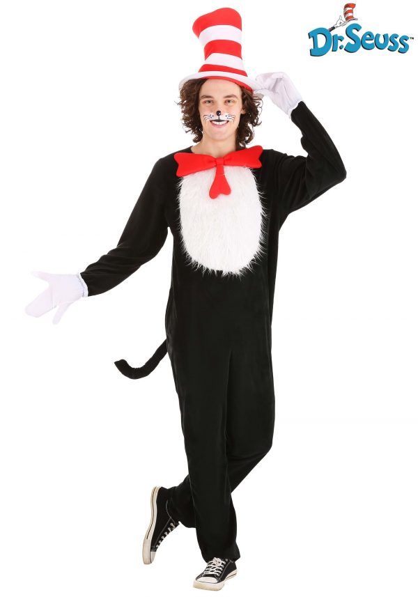 Dr. Seuss Cat in the Hat Costume for Adults