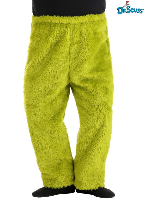 Dr. Seuss Grinch Adult Plus Size Fur Pants