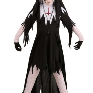 Dreadful Nun Costume for Girls