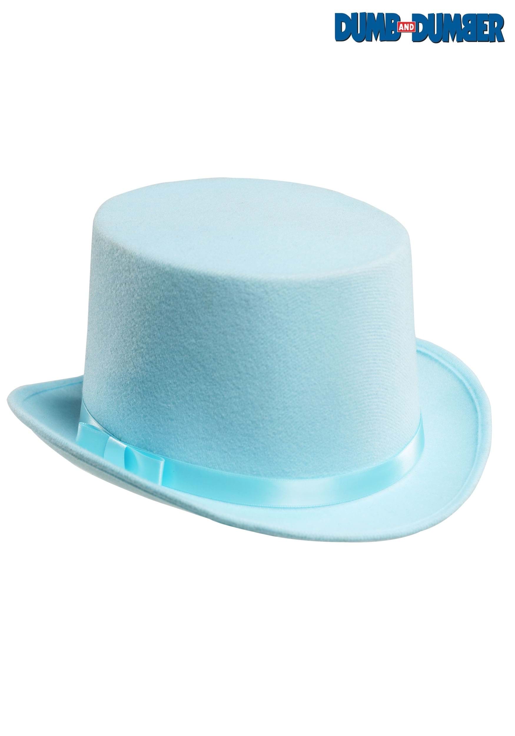 Dumb and Dumber Blue Tuxedo Costume Top Hat for Adults