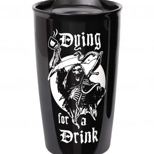 Dying for a Drink Double Walled Travel Mug