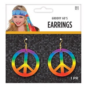 Earrings - Tie Dye Peace
