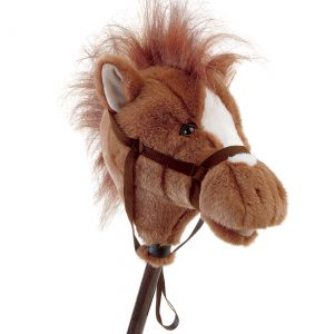 Easy Ride'Um Brown Horse 33" Horse on a Stick