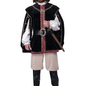 Elizabethan King Costume for Men