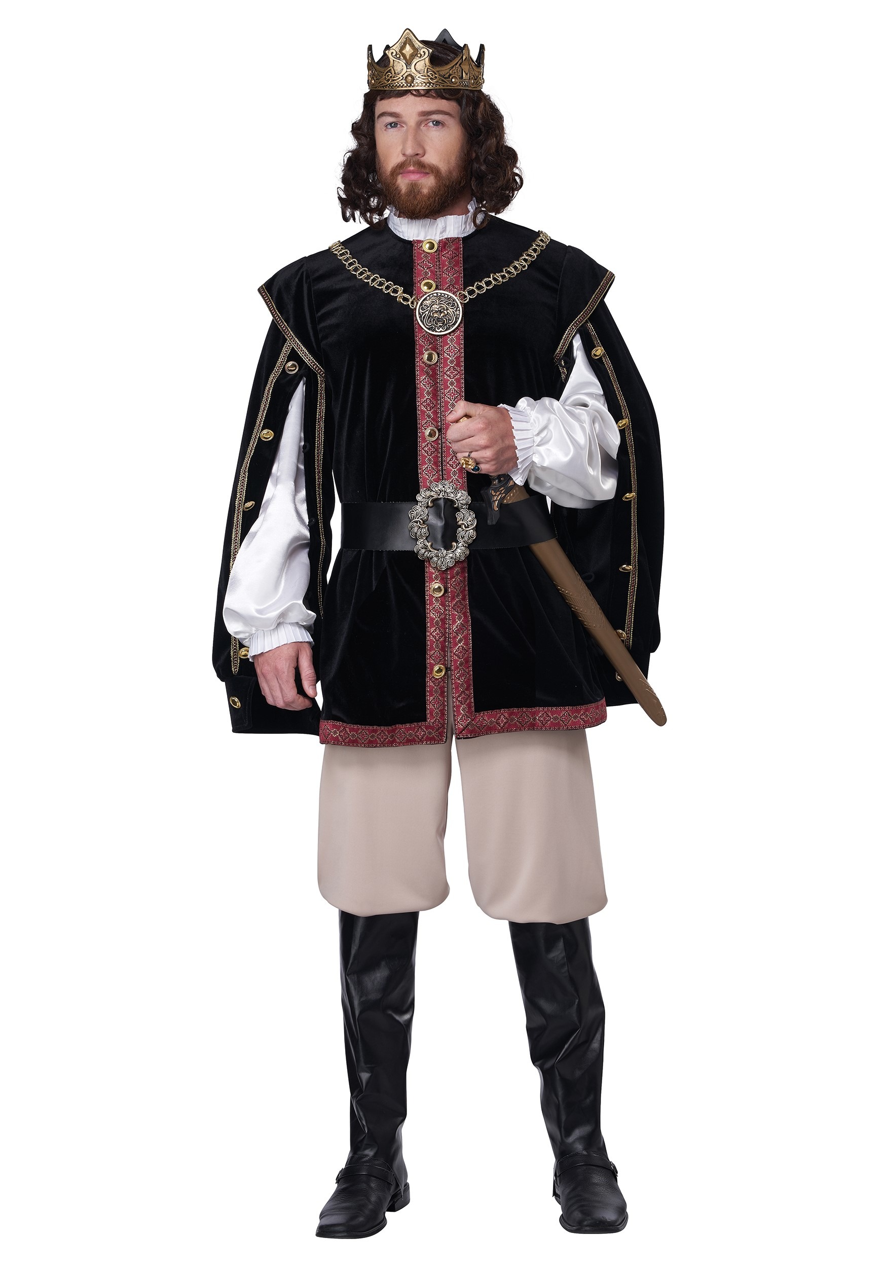 Elizabethan King Costume for Men