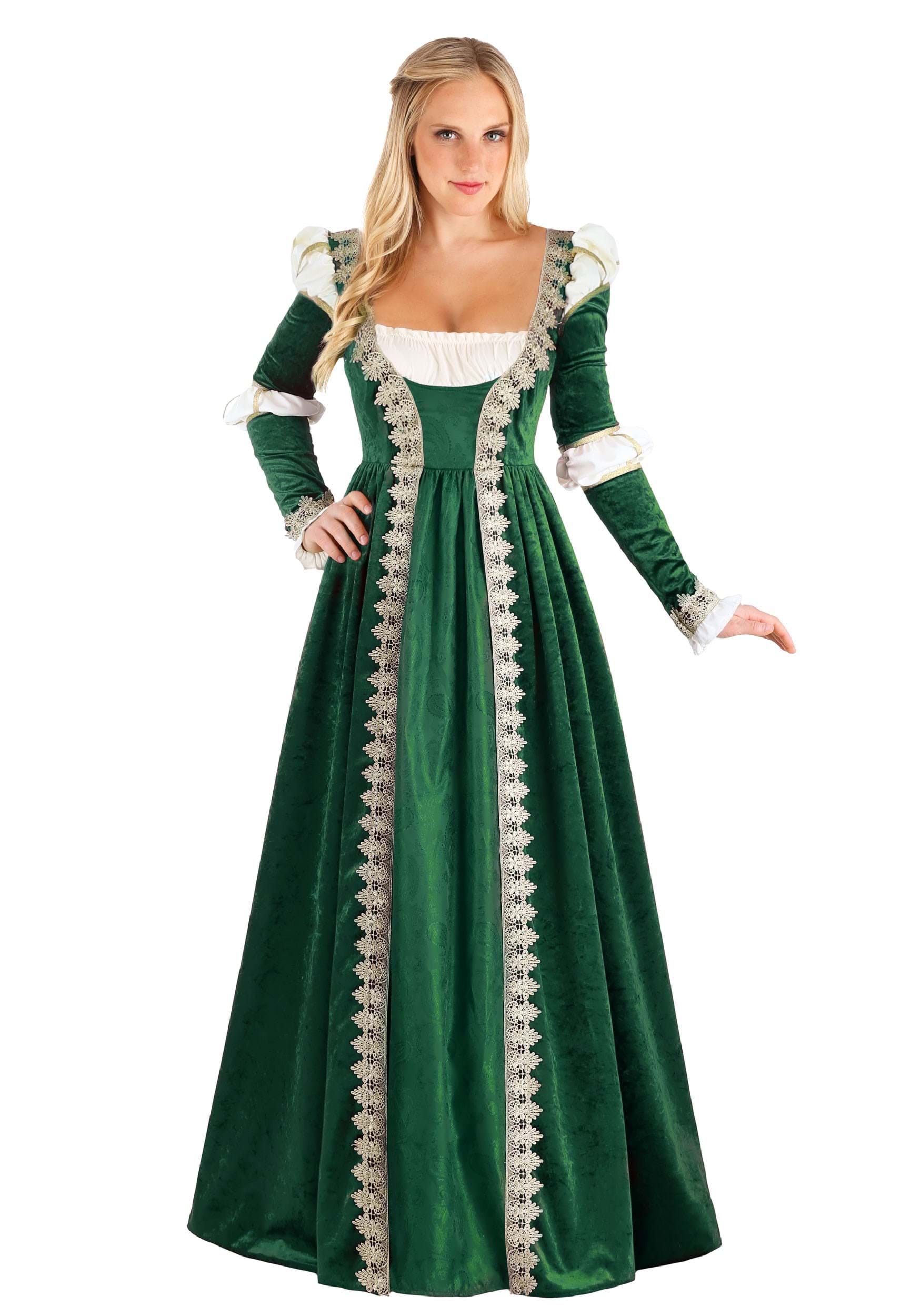 Emerald Maiden Costume for Women