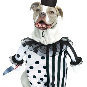 Evil Clown Pet Costume