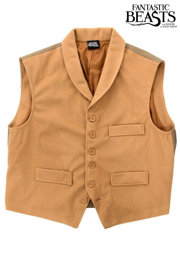 Fantastic Beasts Newt Scamander Costume Vest