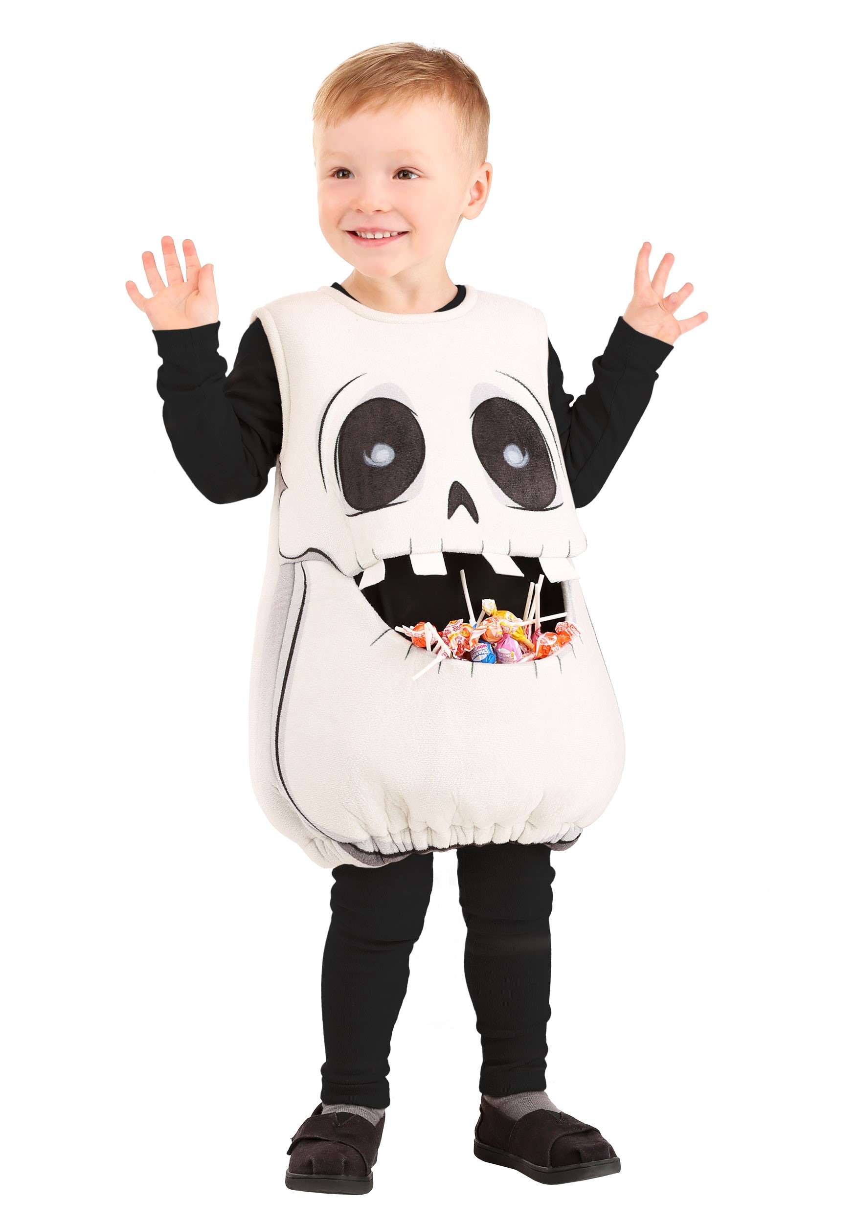 Feed Me Skeleton Costume for Kids