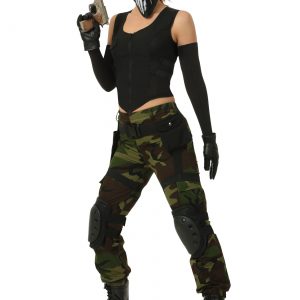Fighting Soldier Womens Plus Size Costume