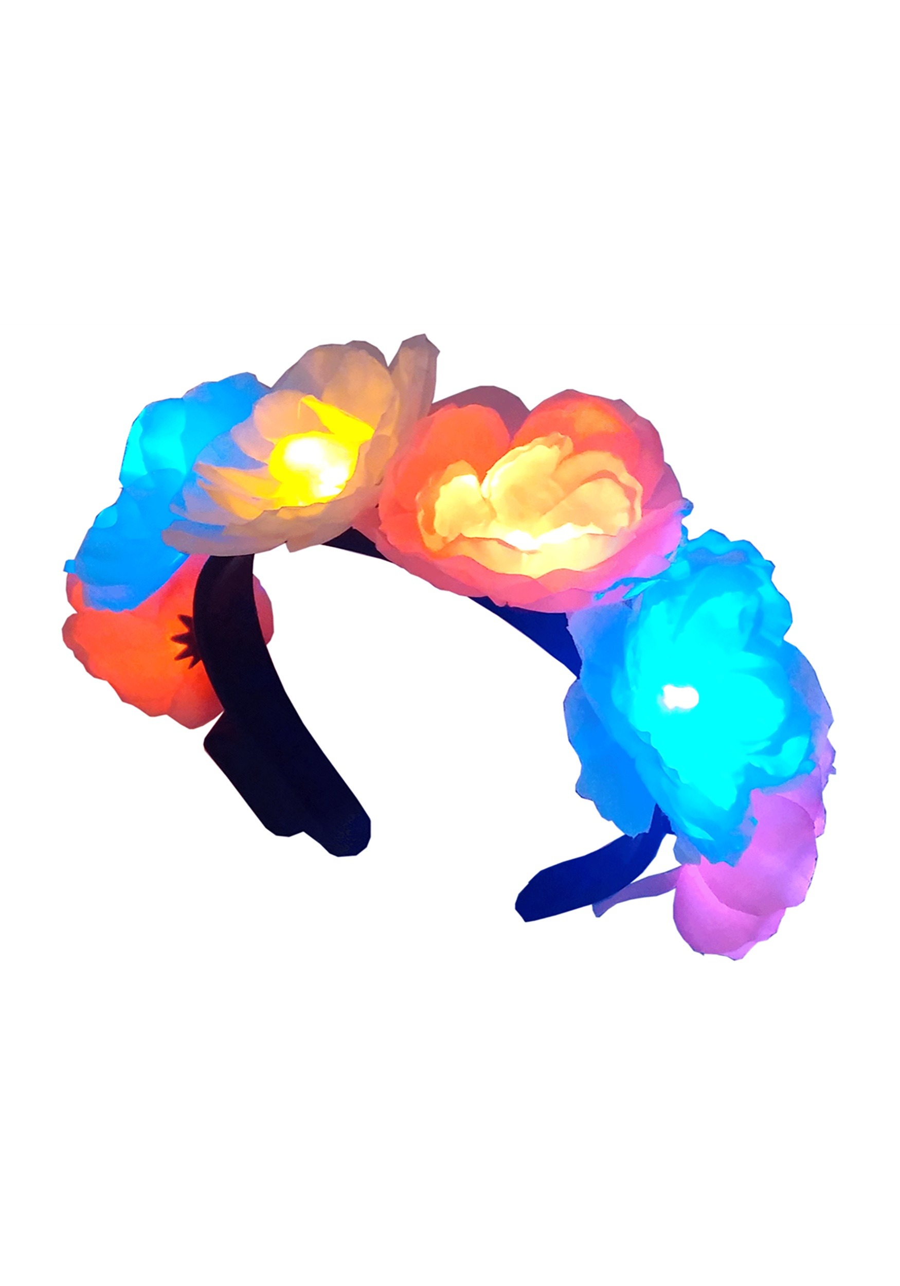 Flashing Flower Headband
