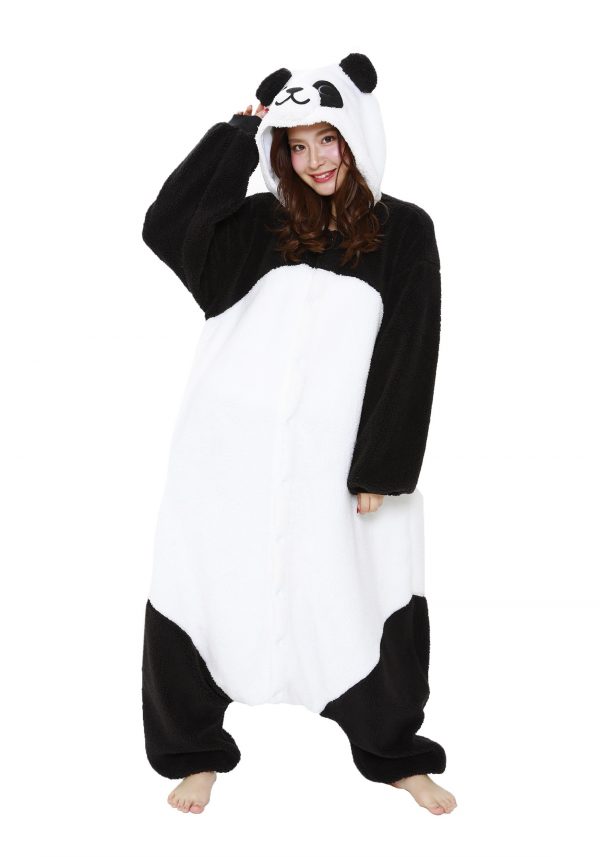 Fluffy Panda Kigurumi