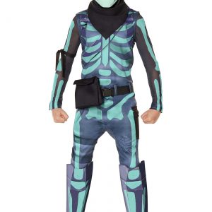 Fortnite Green Skull Trooper Costume for Kids