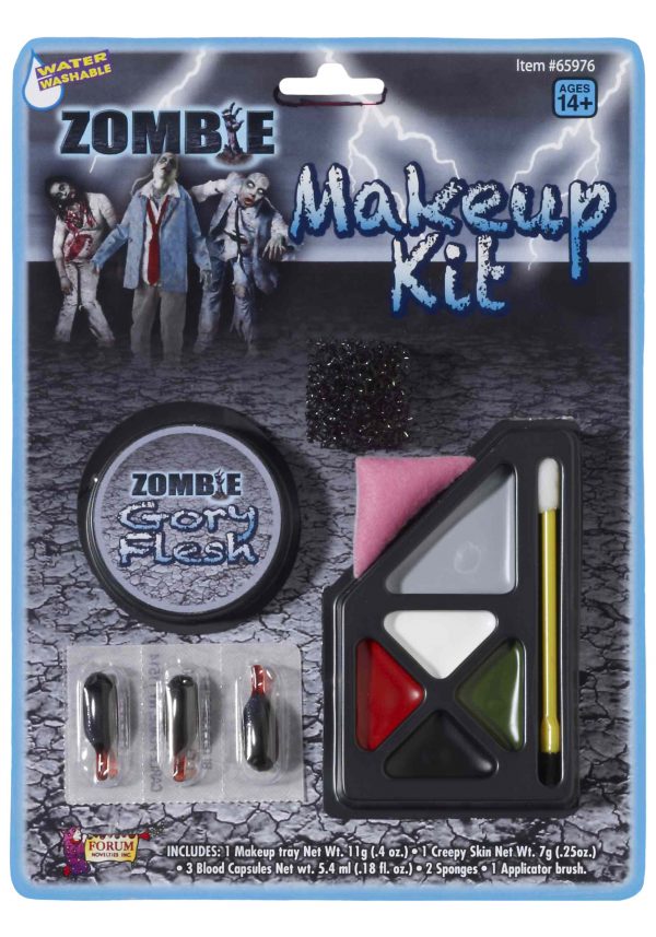 Forum Gory Zombie Makeup Kit