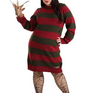 Freddy Krueger Plus Size Dress Costume