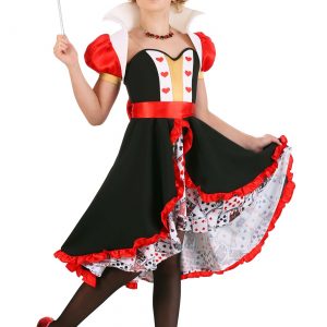 Frilly Queen of Hearts Girls Costume