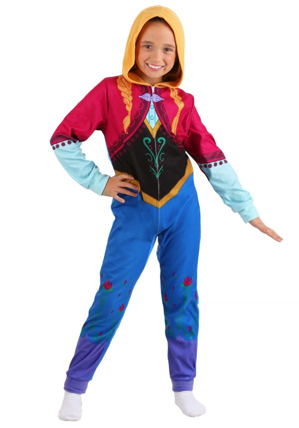 Frozen Girls Anna Union Suit