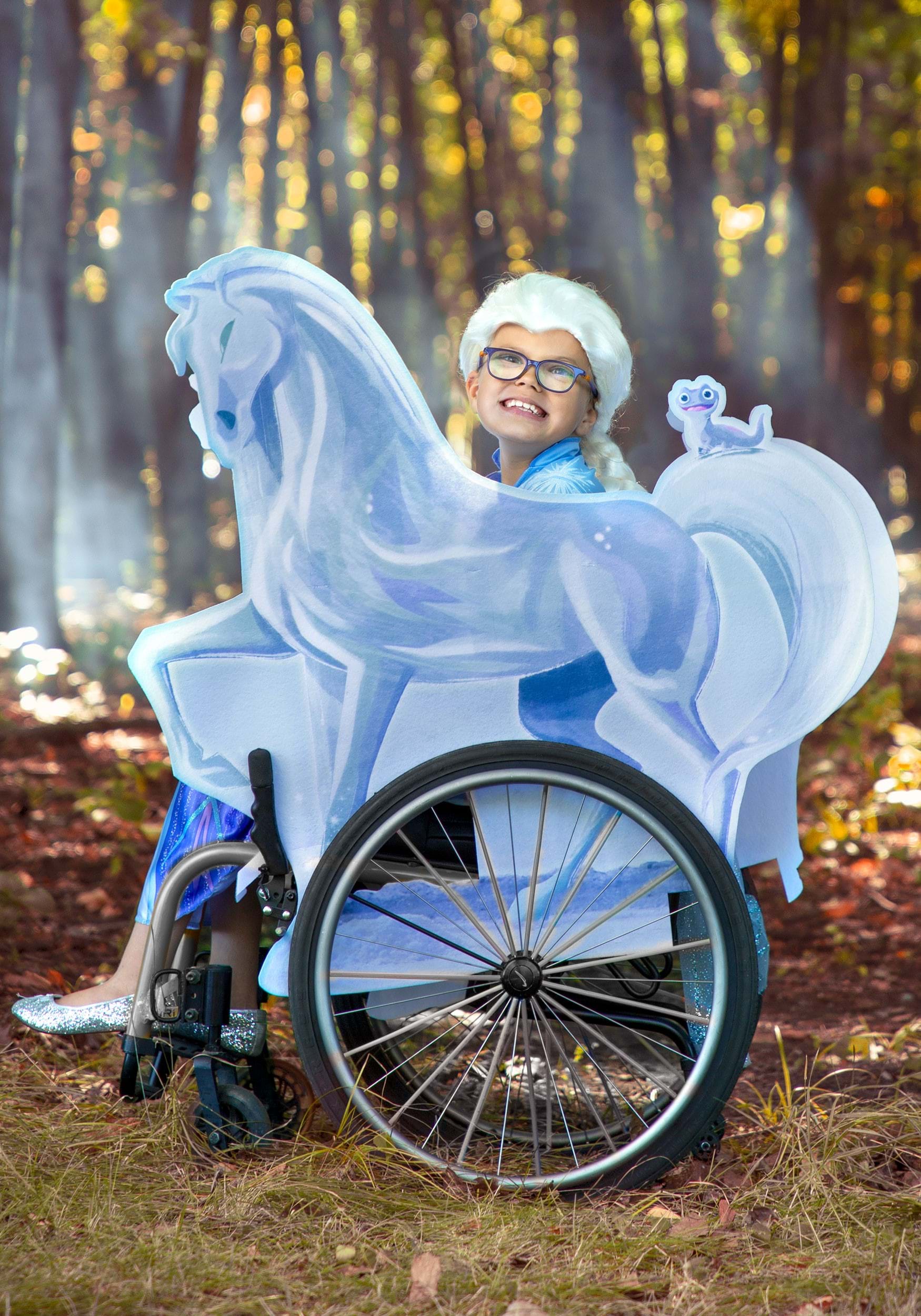 Frozen Ice Nokk Adaptive Wheelchair Cover Costume