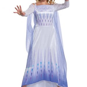 Frozen Snow Queen Elsa Deluxe Costume for Women