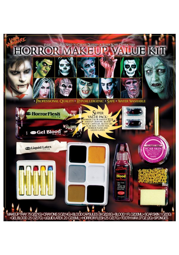 Fun World Horror Makeup Value Kit