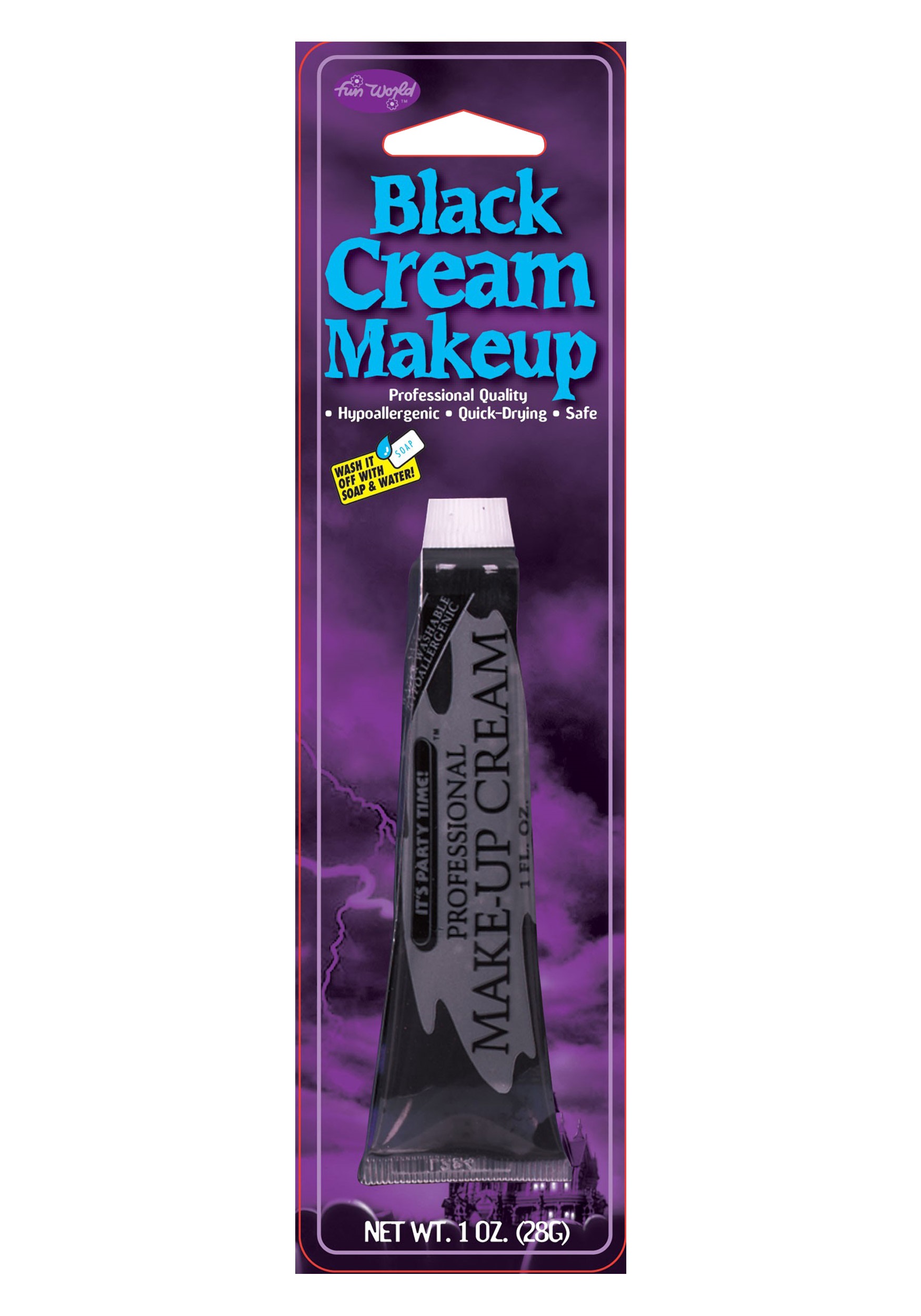 Fun World Professional Black Cream Makeup
