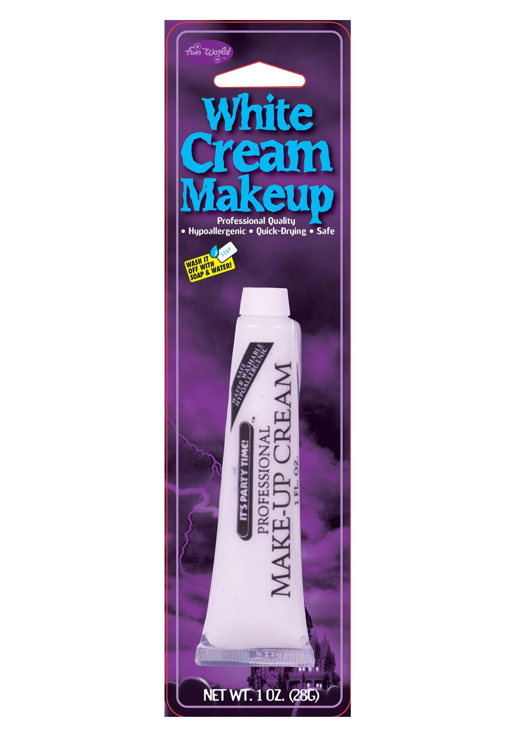Fun World Professional Cream Makeup – White