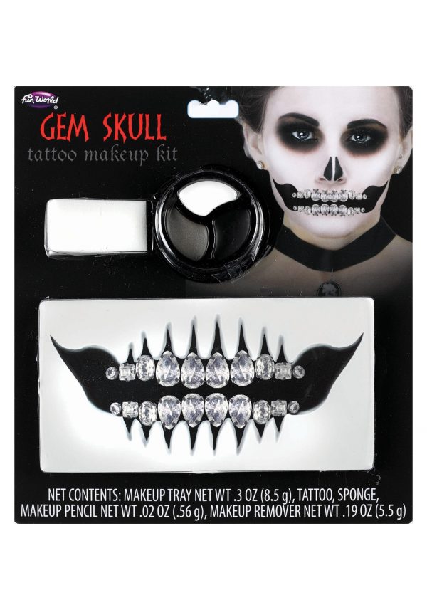 Gem Skull Makeup Kit
