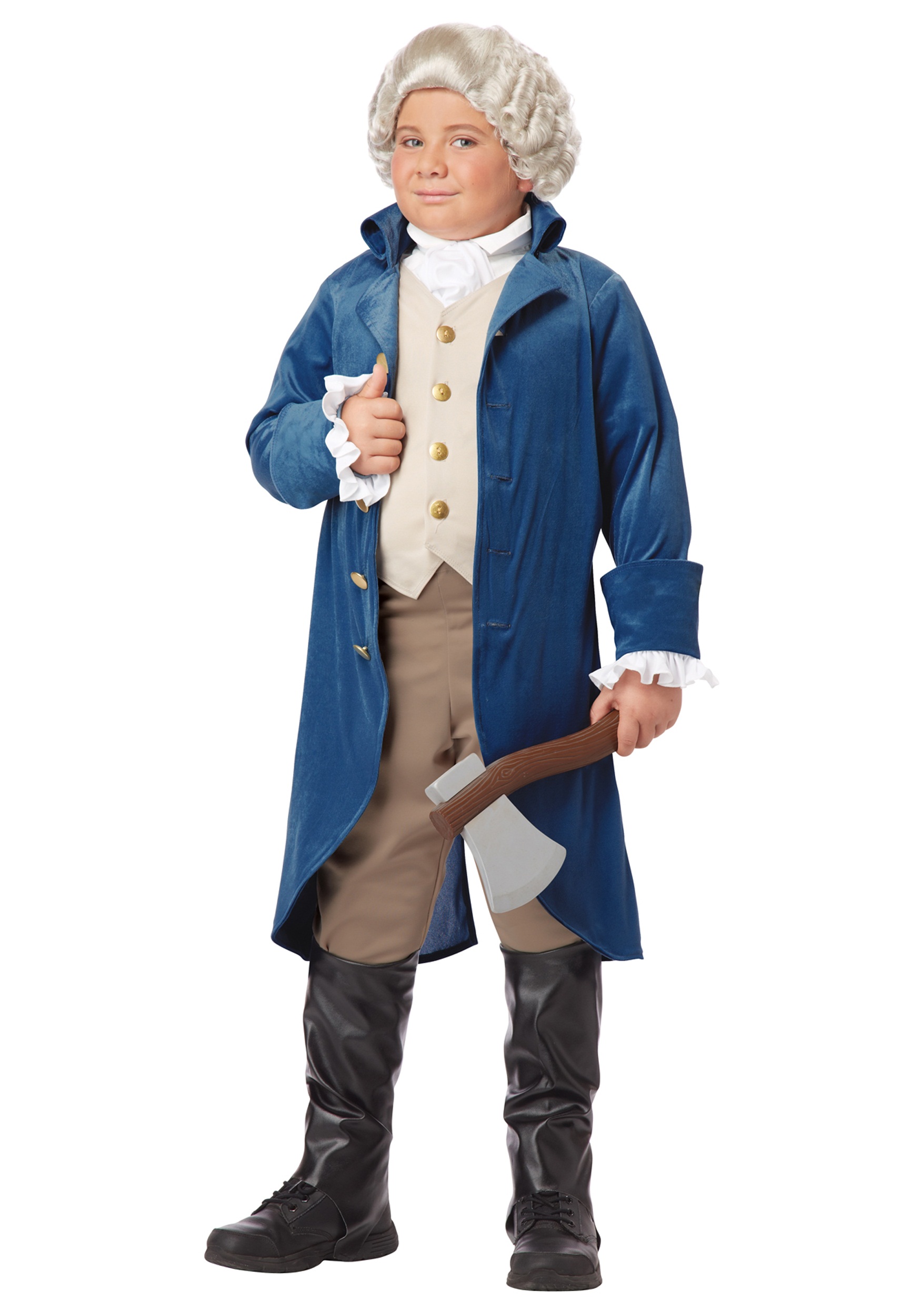 George Washington Costume for Boys