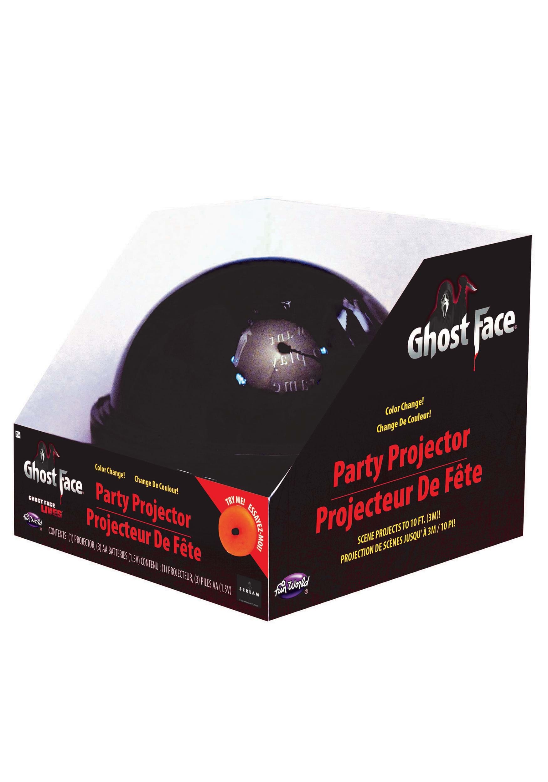 Ghost Face Projector Decoration