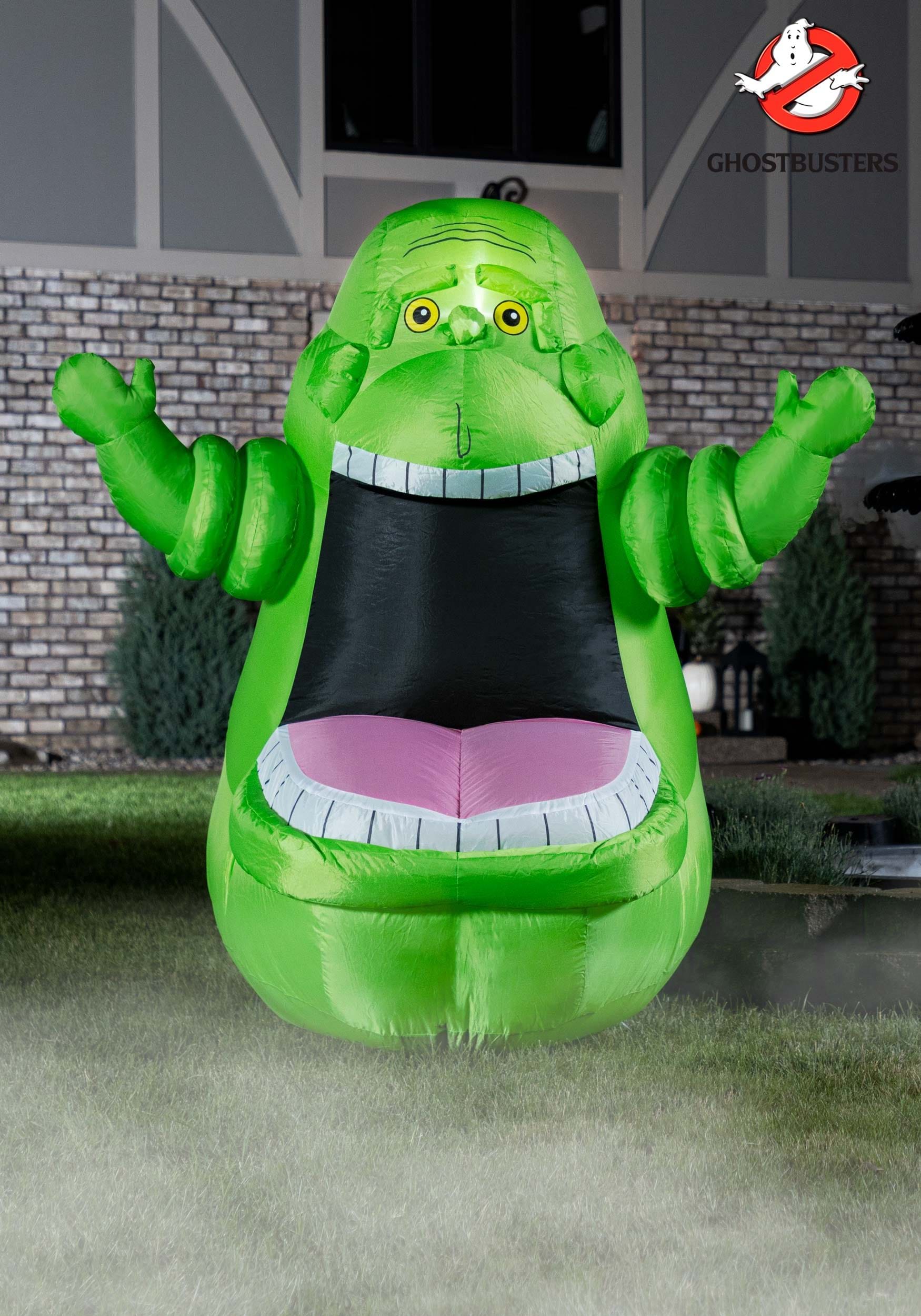 Ghostbusters 5FT Inflatable Slimer Decoration