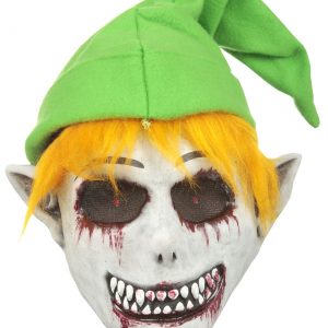Ghostly Video Game Elf Adult Mask