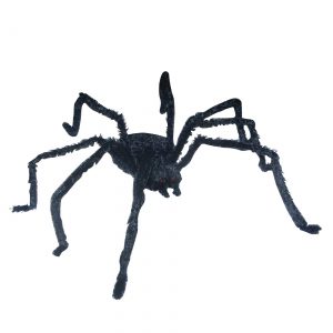 Giant Lightup Long Hairy Spider Halloween Decoration
