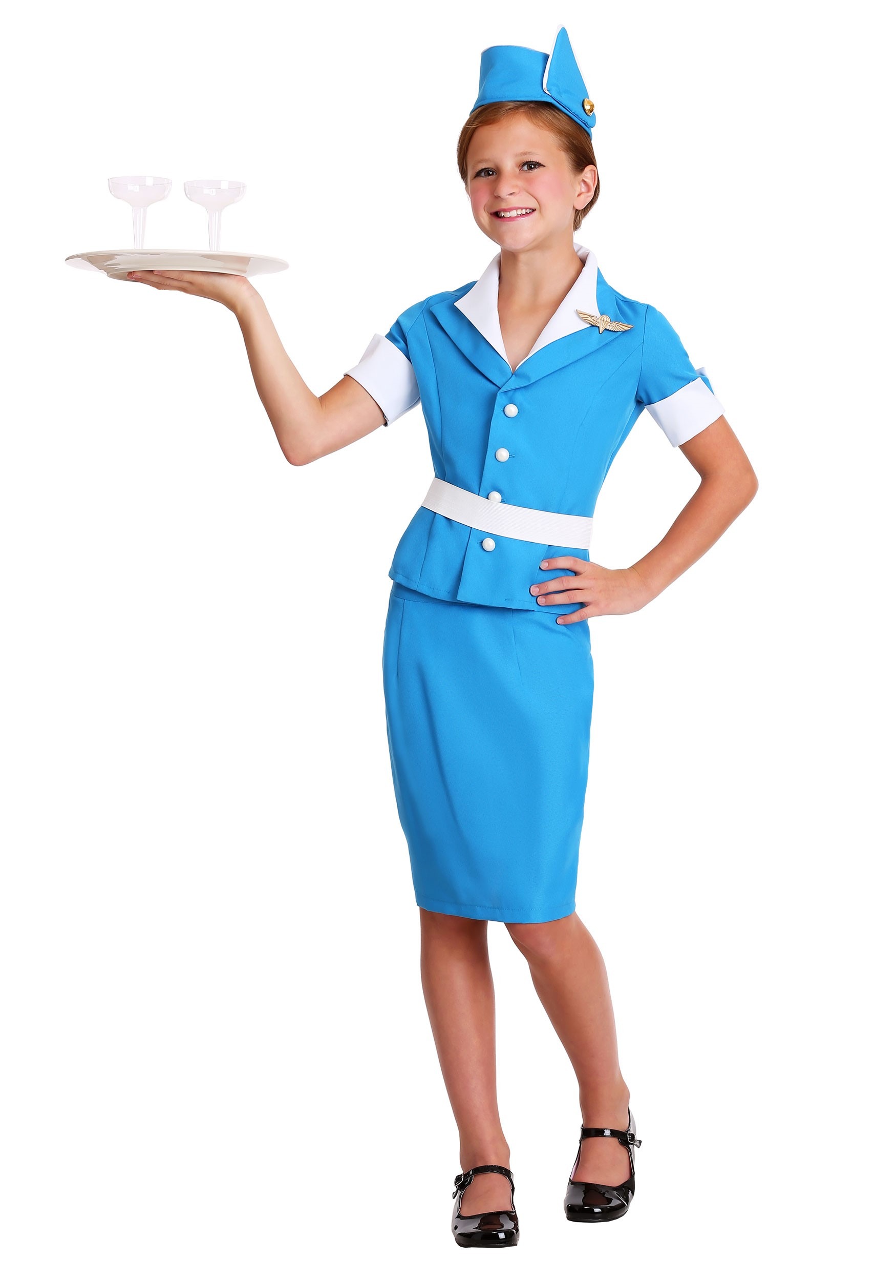 Girl Flight Attendant Costume