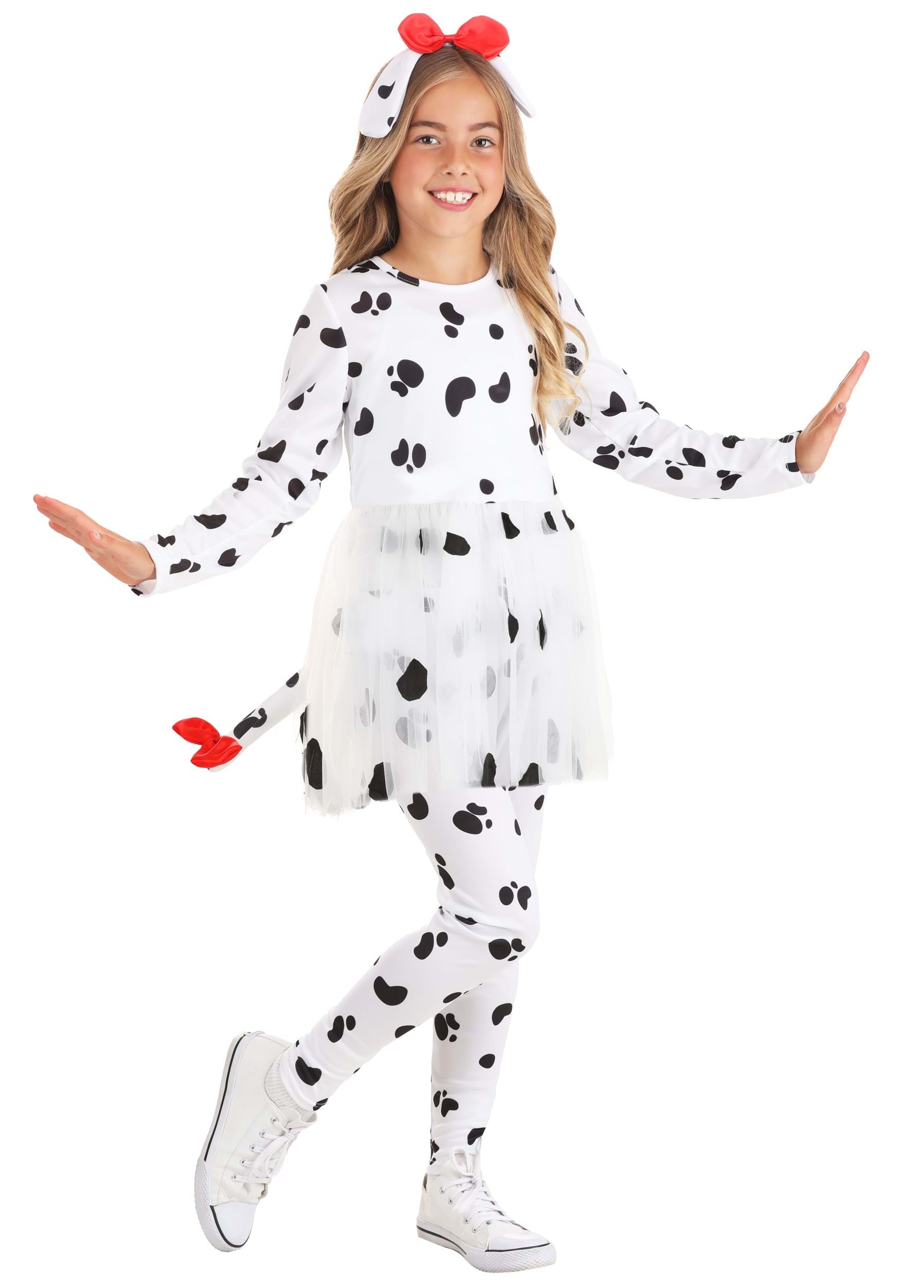 Girl’s Adorable Dalmatian Costume