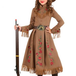 Girl's Annie Oakley Cowgirl Costume