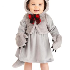 Girl's Baby Wolf Costume