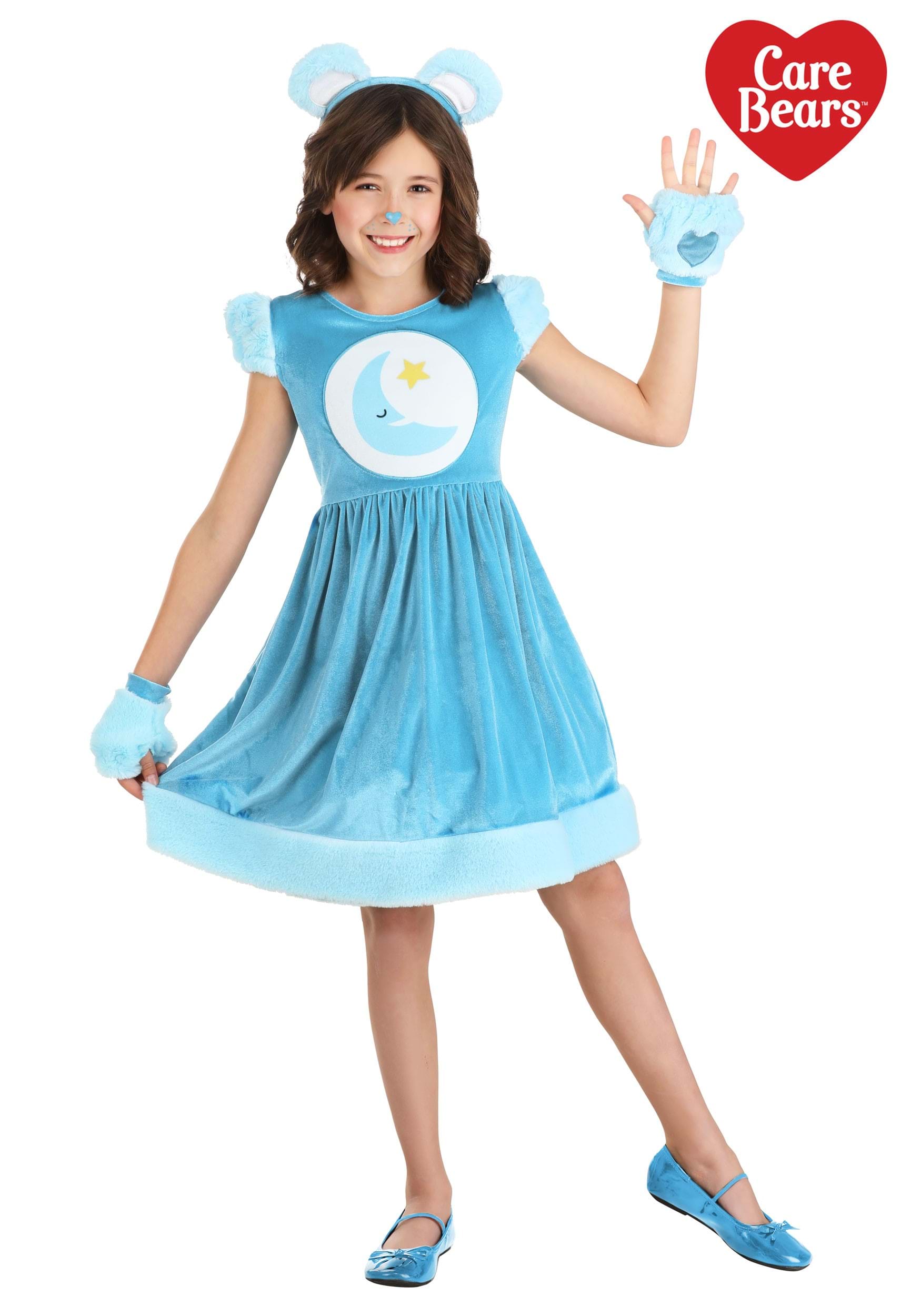 Girl’s Bedtime Bear Party Dress Costume