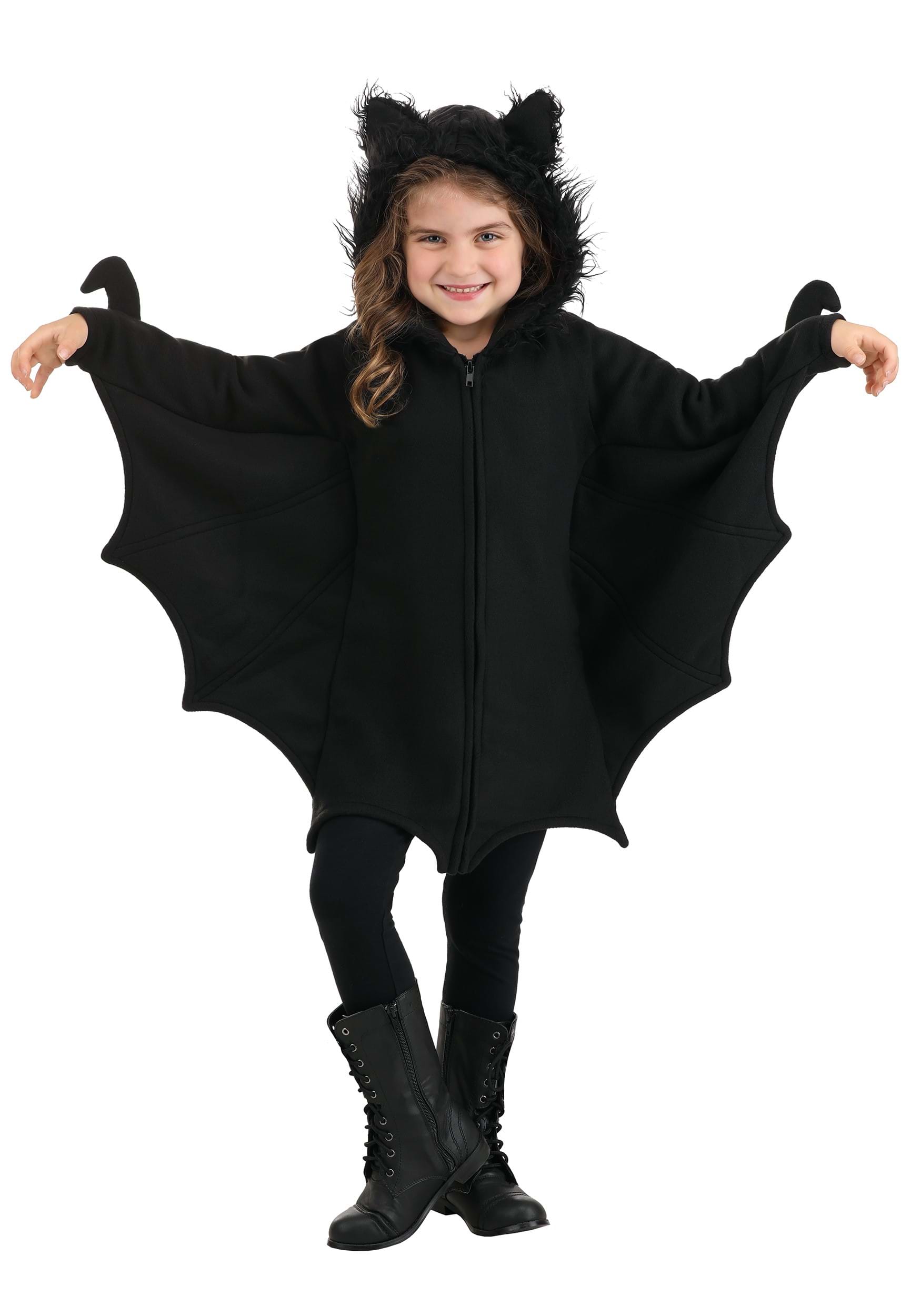 Girls Cozy Bat Costume