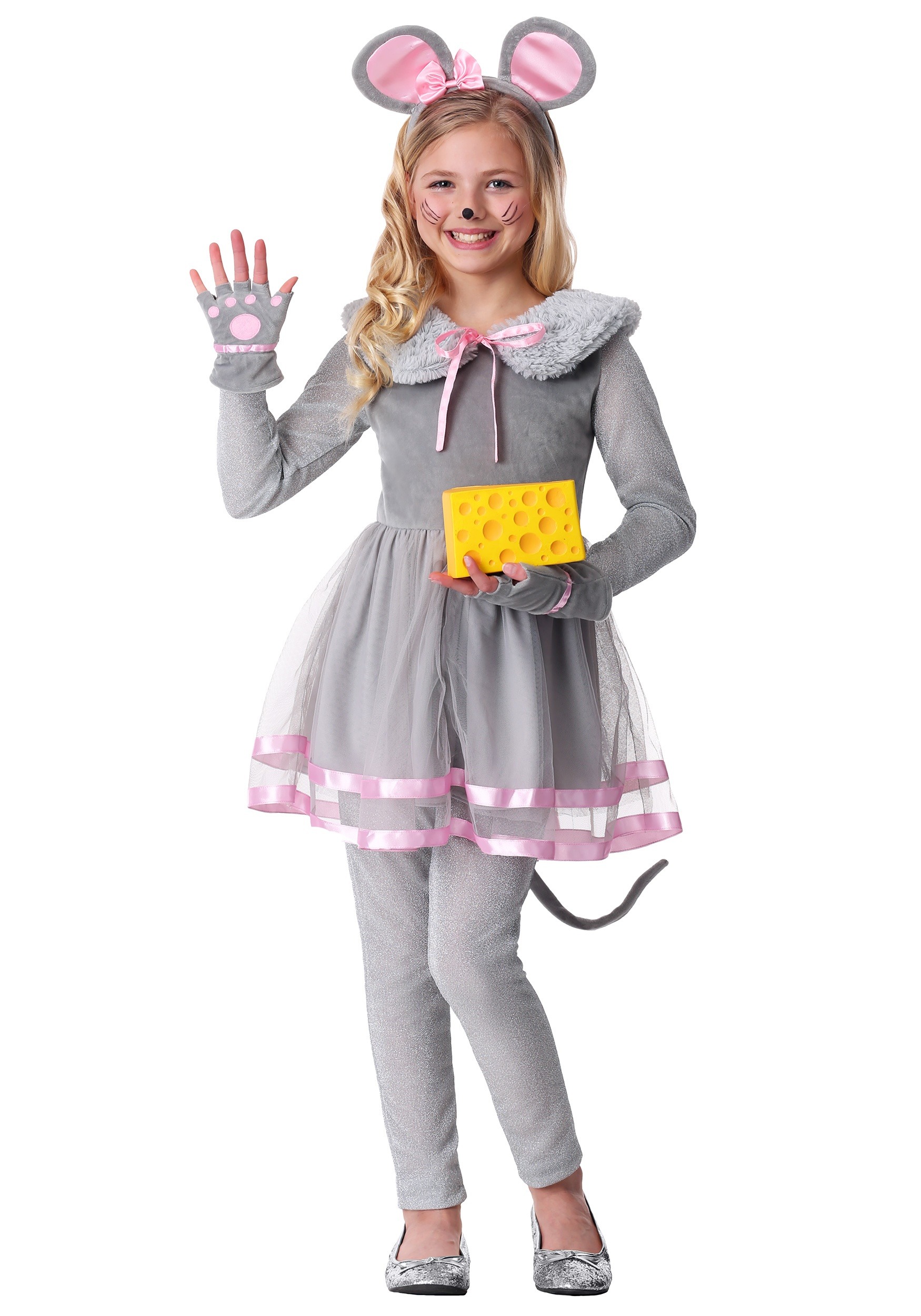 Girl’s Cute Mouse Costume